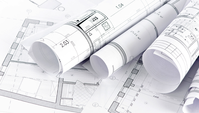 Part of architectural project